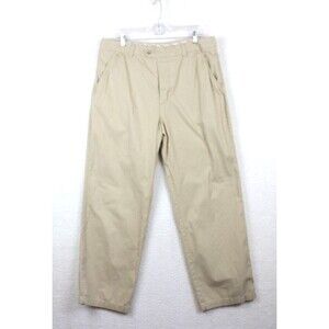 BERETTA Men's Brown Trousers Pants Straight Classic Fit Chinos W42